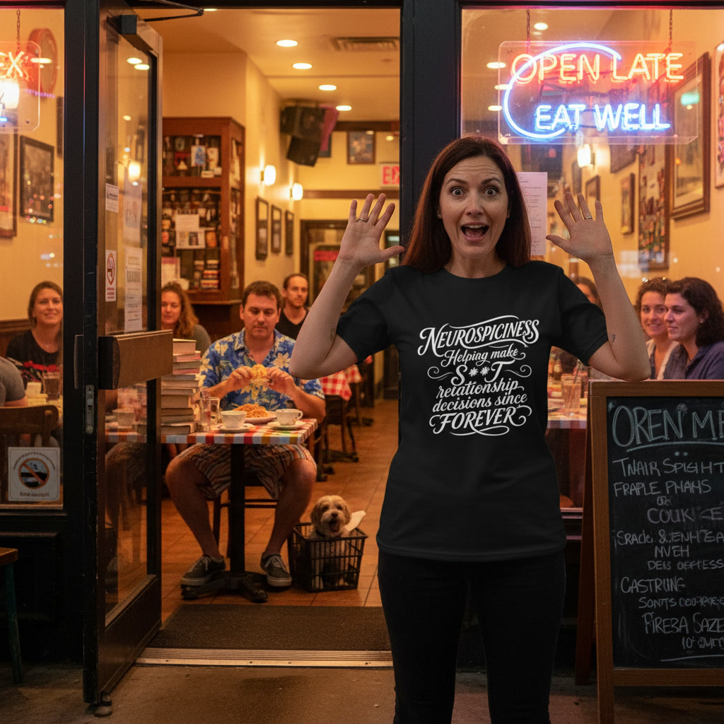 Neurospiciness Helping Make S**T Relationship Decisions Since Forever T-shirt